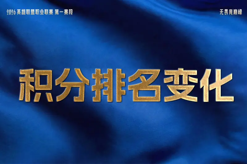 足球世界俱乐部杯-LPL战队排名变化:JDG打破BLG不败战绩,OMG取得赛季首胜